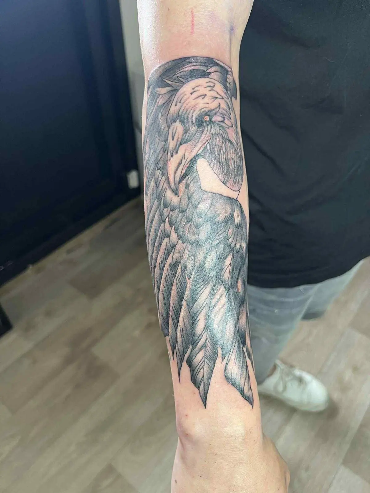 Tatouage corbeau